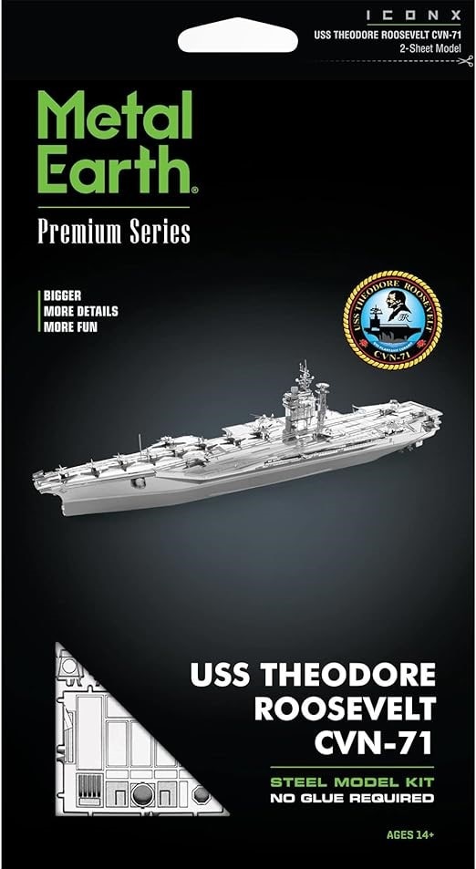 U.S. Naval Academy Store | USS Theodore Roosevelt CVN-71 Metal
