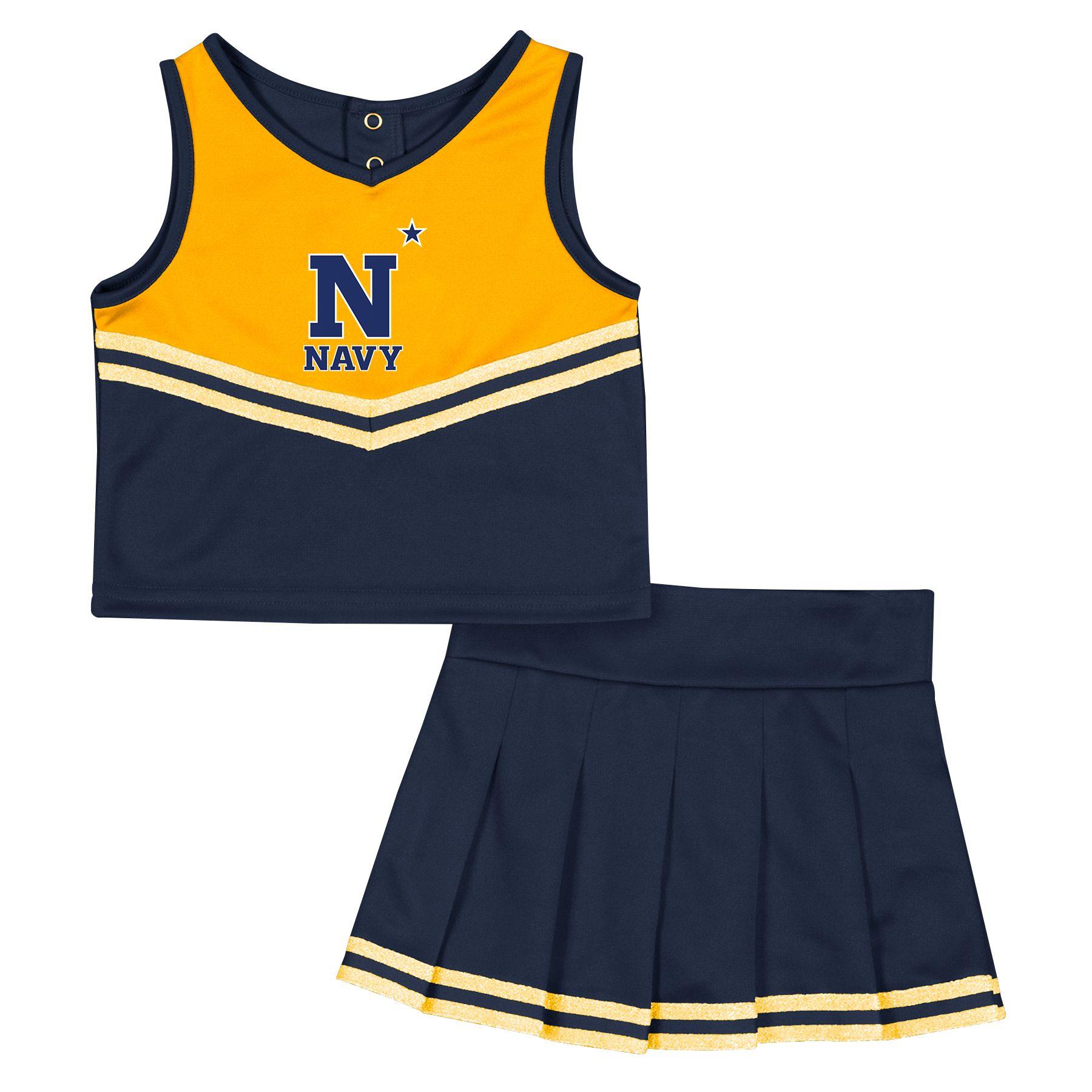 Navy cheerleader skirt hotsell