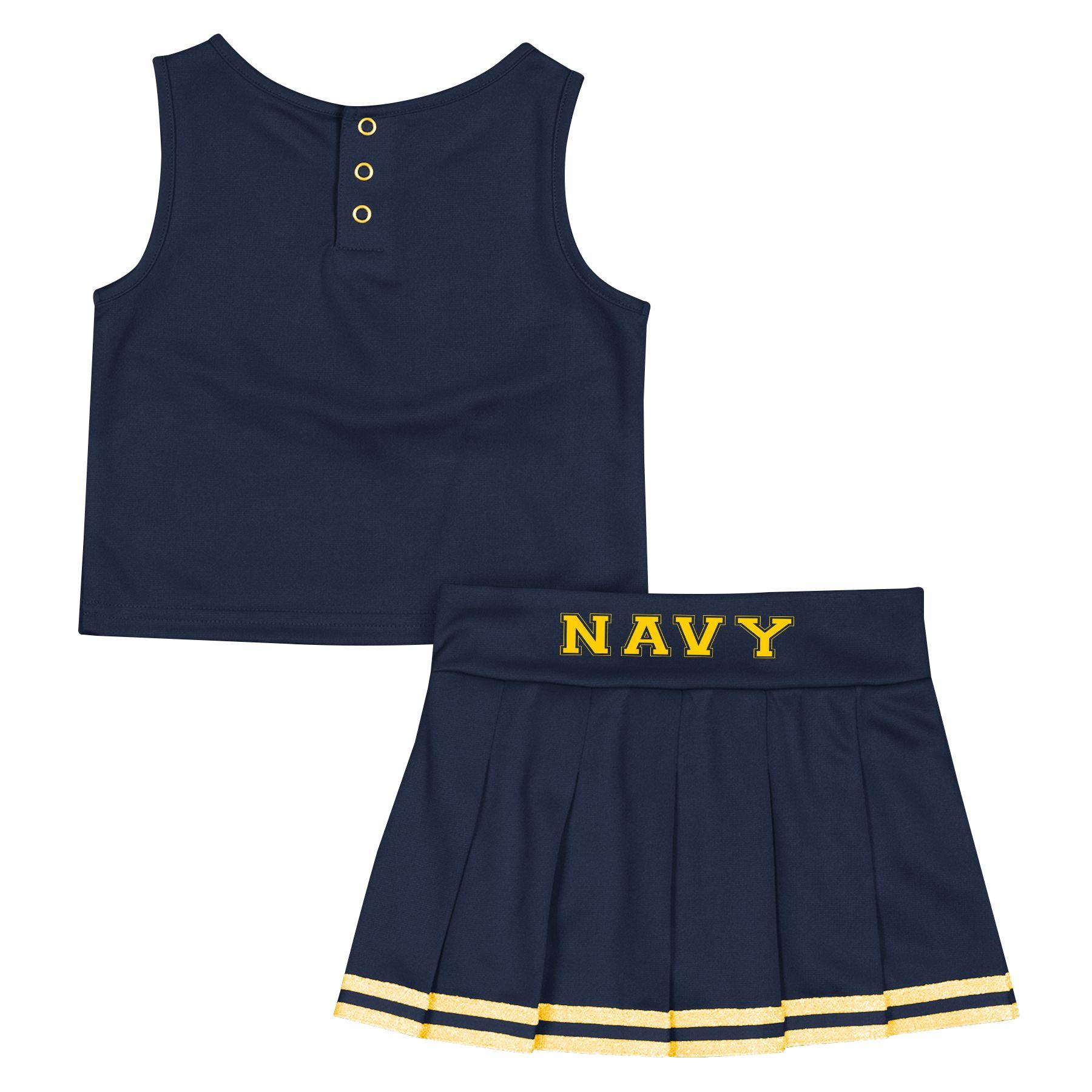 U.S. Naval Academy Store Toddler Cheerleading Set