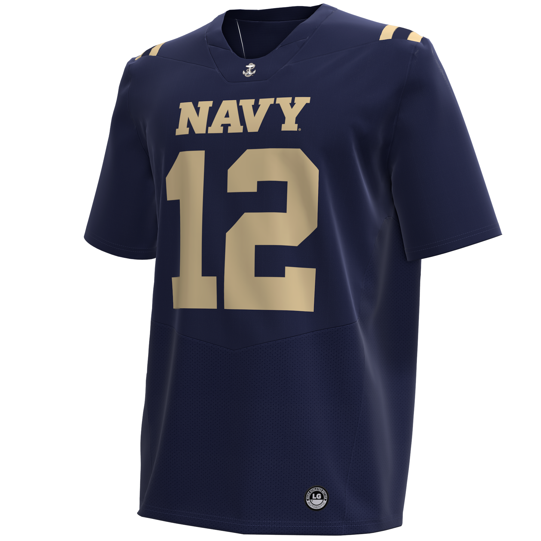 Navy Football Stitched Jerseys For Men & Youth - Breathable Team Sports Uniforms