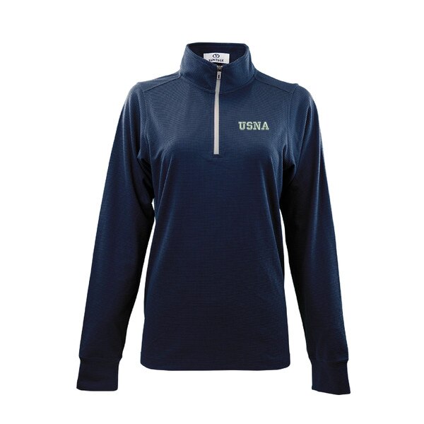 U.S. Naval Academy Store | Women's NAVY Grid 1/4 Zip