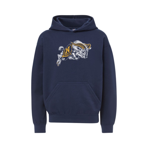 Youth Charging Goat Hooded Sweatshirt