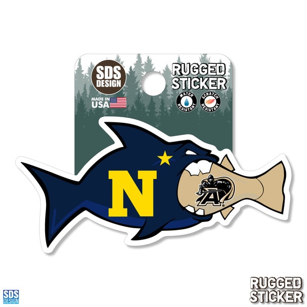 Su Rival Fish Ril U.S. Naval Academy Store | Rivalfish Rugged Decal