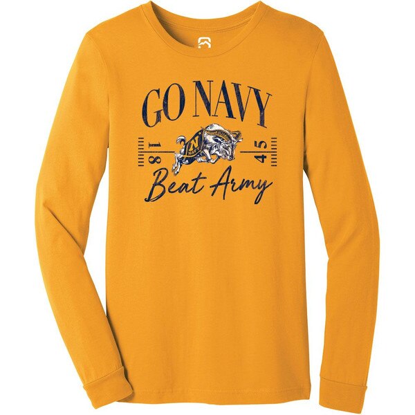 U.S. Naval Academy Store | Go Navy Beat Army Goat LS Tee