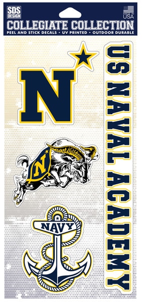 USNA Collegiate Collection Stickers
