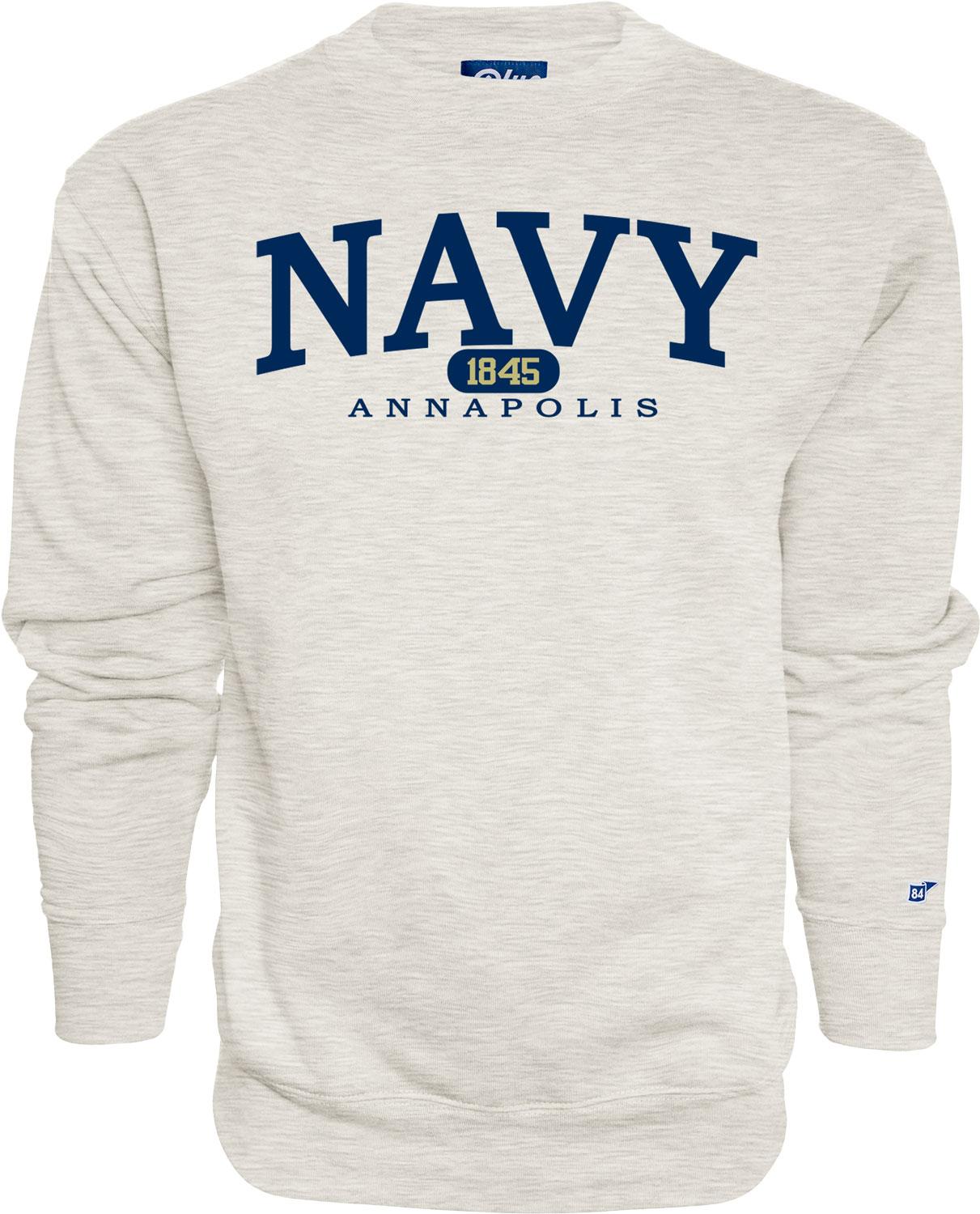 スウェット Scatter Text Crewneck Navy Medium U.S. Naval Academy Store | NAVY Annapolis Crew Sweatshirt