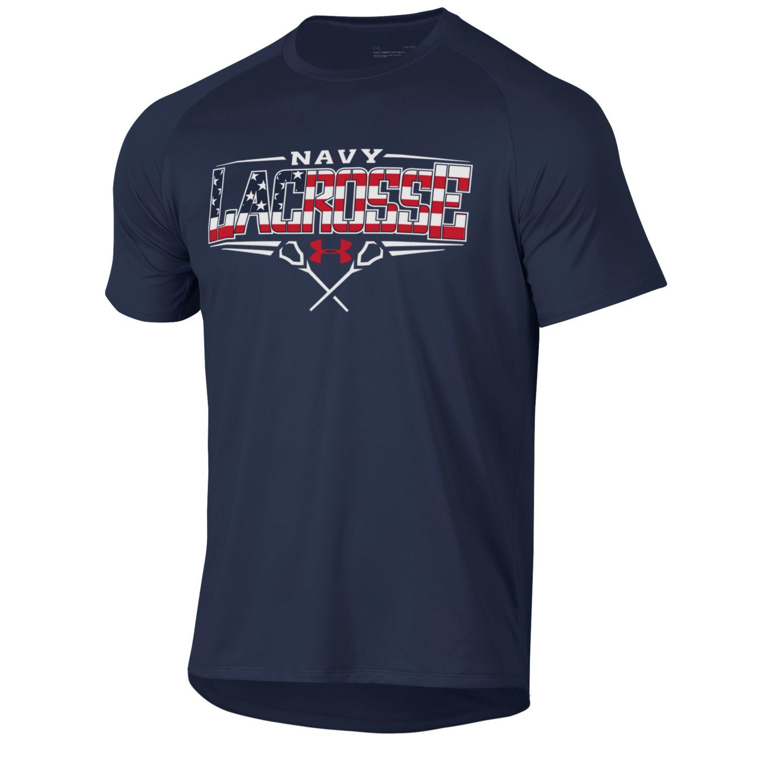 U.S. Naval Academy Store | Youth NAVY Lacrosse/American Flag